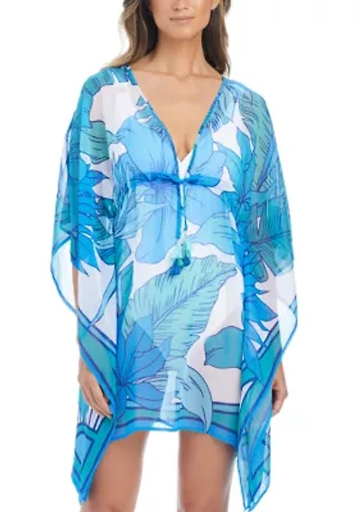 Women's Riviera Retreat Chiffon Caftan Coverup