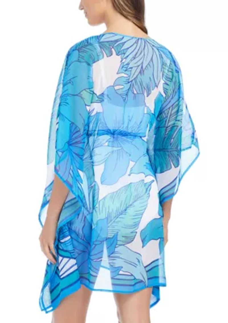 Women's Riviera Retreat Chiffon Caftan Coverup