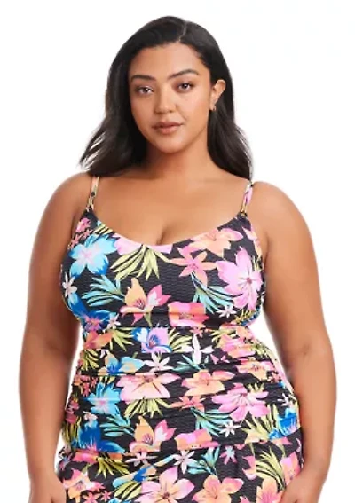 Sweet Escape Draped Skirted Hipster Swim Bottom