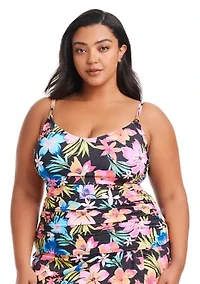 Sweet Escape Draped Skirted Hipster Swim Bottom
