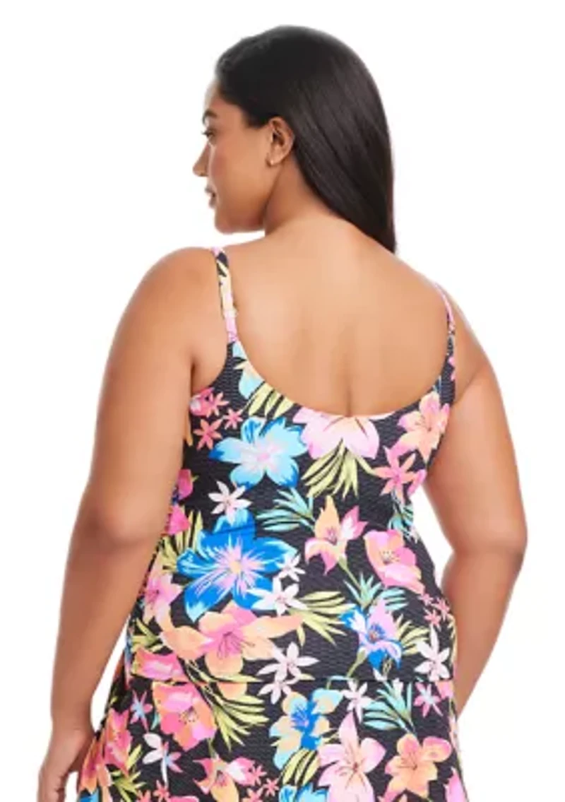 Sweet Escape Draped Skirted Hipster Swim Bottom