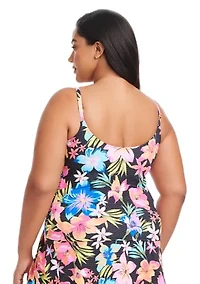 Sweet Escape Draped Skirted Hipster Swim Bottom