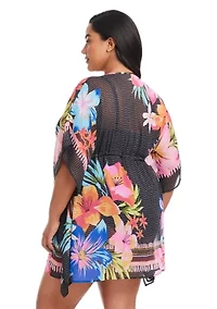Sweet Escape Chiffon Caftan Coverup