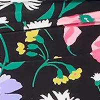 Floral Bandeau Cut Out One Piece Swimsuit