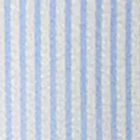 Tidal Stripe Bow Back Underwire One Piece Swimsuit