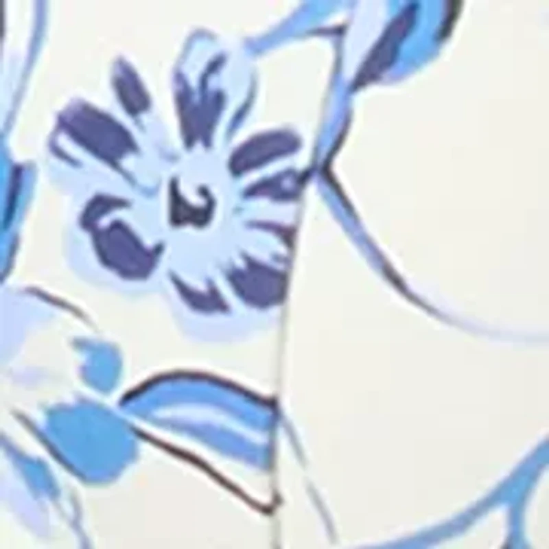 Floral Toile Swim Bikini Top