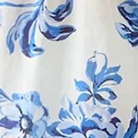 Women's Floral Toile Tier Cover Up Dress