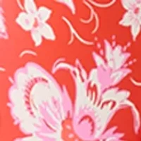 Women's Pretty Paisley V-Neck One Piece Swimsuit