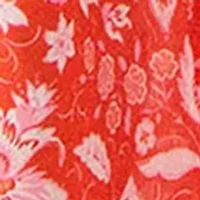 Women's Pretty Paisley Wide Leg Cover Up Pants