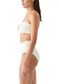 Rosette Solids Bandeau Swim Bra