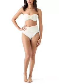 Rosette Solids Bandeau Swim Bra