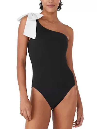 Women's Solid One Piece Swimsuit