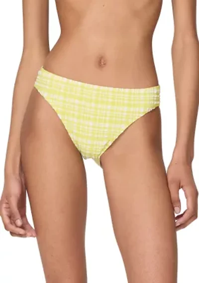 High Cut Hipster Bikini Swim Bottom