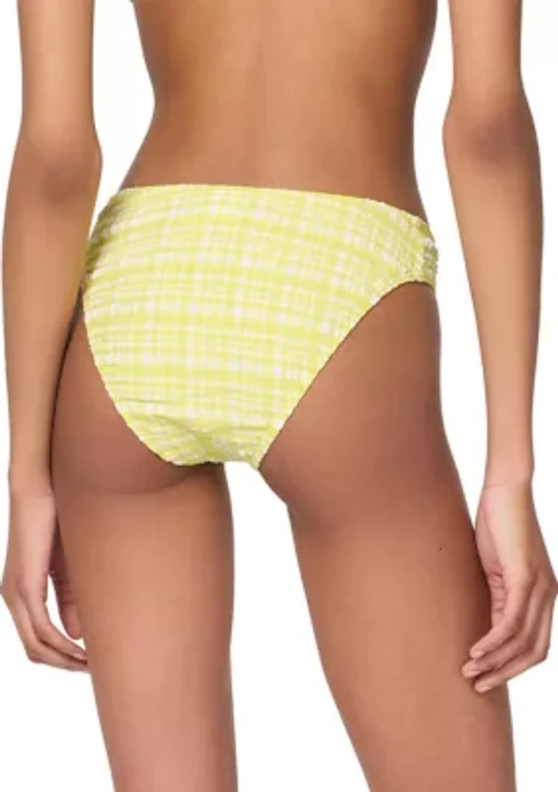 High Cut Hipster Bikini Swim Bottom