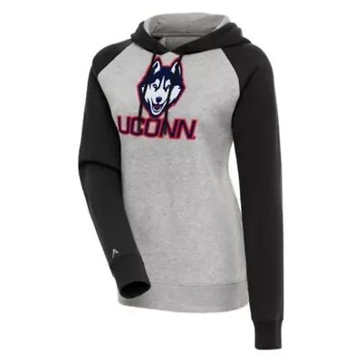 Connecticut Huskies NCAA UConn Victory Raglan Sleeve Pullover Hoodie