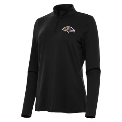 Antigua NFL Baltimore Ravens Women's Reprocess 1/4 Zip Pullover