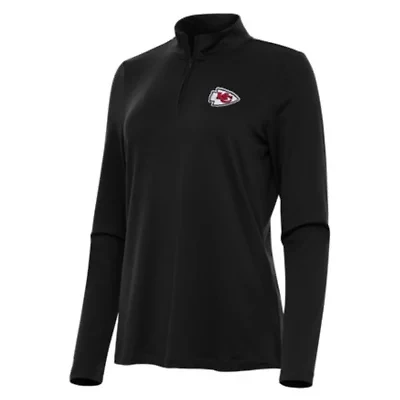 Antigua NFL Kansas City Chiefs Women's Reprocess 1/4 Zip Pullover