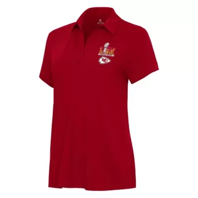 Antigua NFL Kansas City Chiefs SB LIX 2025 Women's Era Polo