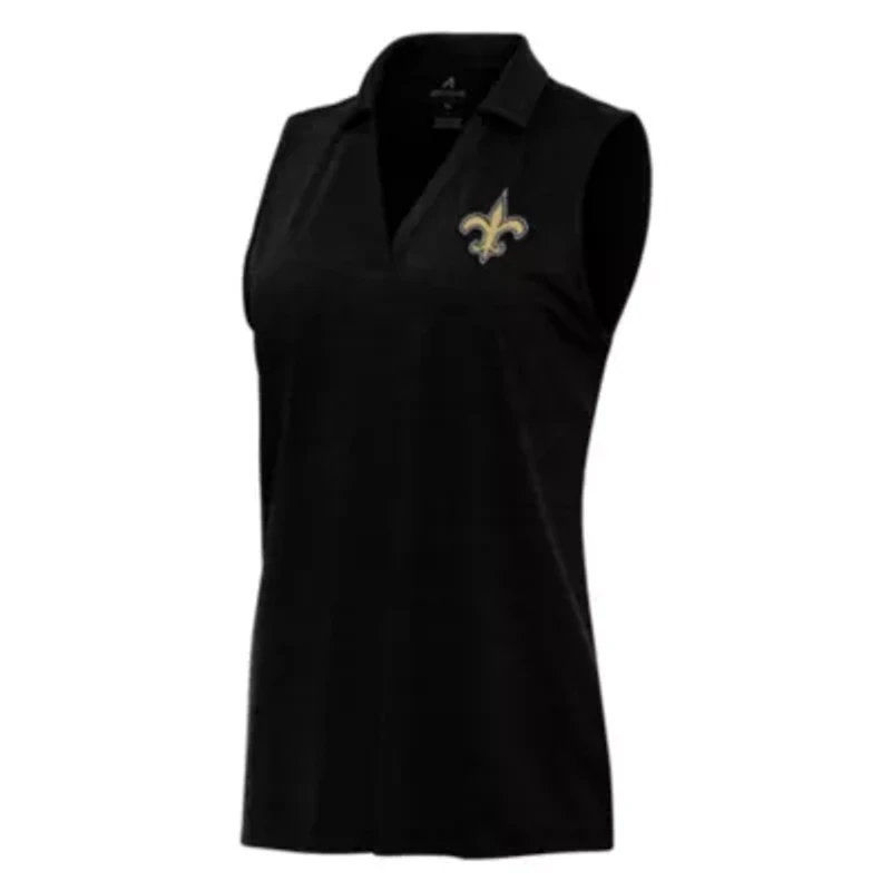 Antigua NFL New Orleans Saints Women's Layout S/L Polo
