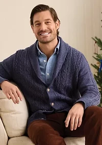 Sewing Down South x Crown & Ivy™ Cable Knit Cardigan