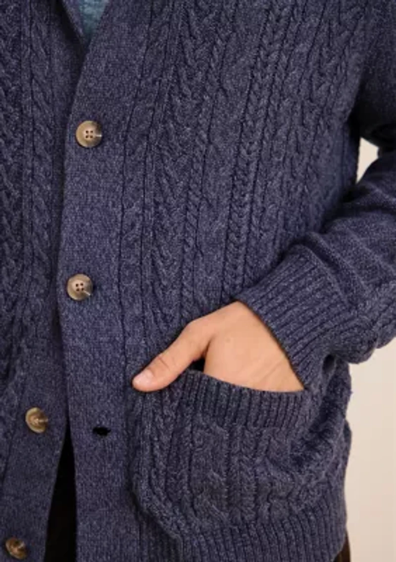 Sewing Down South x Crown & Ivy™ Cable Knit Cardigan