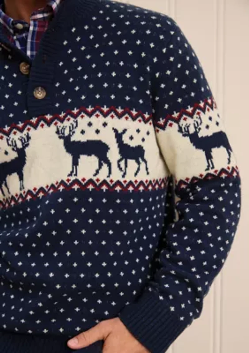 Sewing Down South x Crown & Ivy™ Fair Isle Sweater