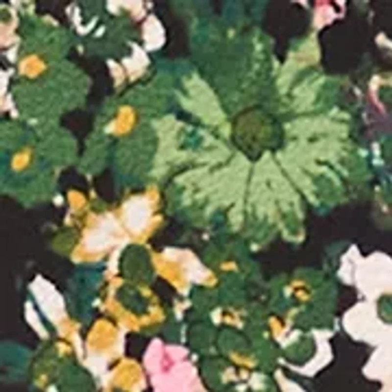 Women's Floral Ruffle Sleeve Blouse