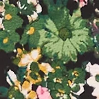 Women's Floral Ruffle Sleeve Blouse