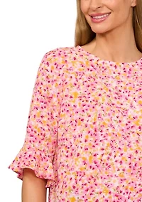 Women's Ruffle Sleeve Blouse