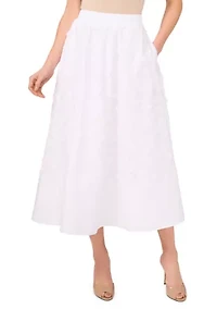 Women's 3D Flower A-Line Skirt