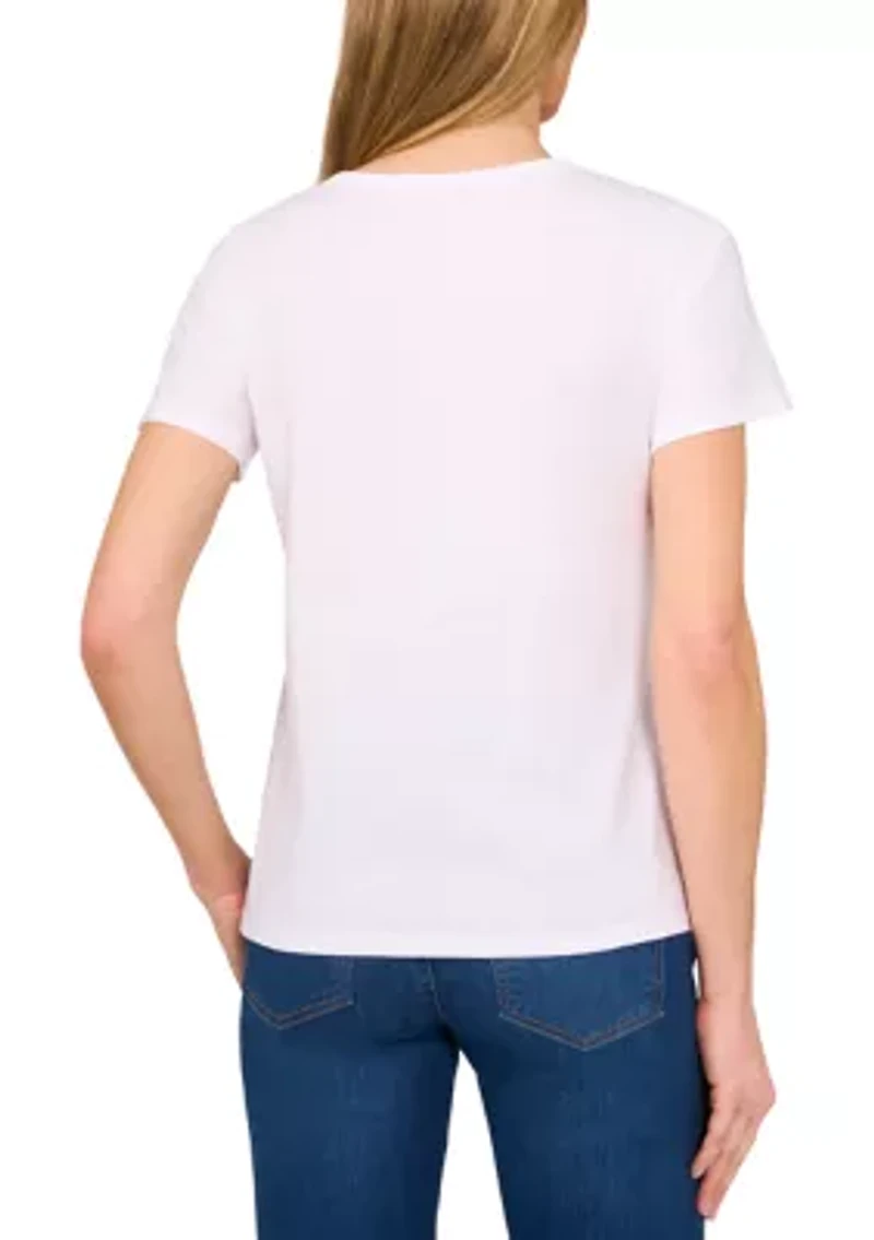 Women's Floral Graphic T-Shirt