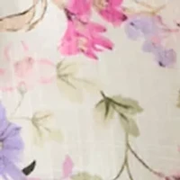 Women's Floral Peplum Blouse