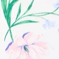 Women's Ruffle Sleeve Floral Blouse