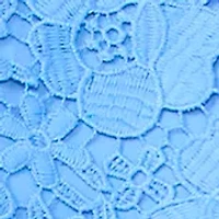 Women's Flutter Sleeve Lace Top