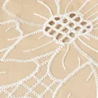 Women's Sleeveless Eyelet Top