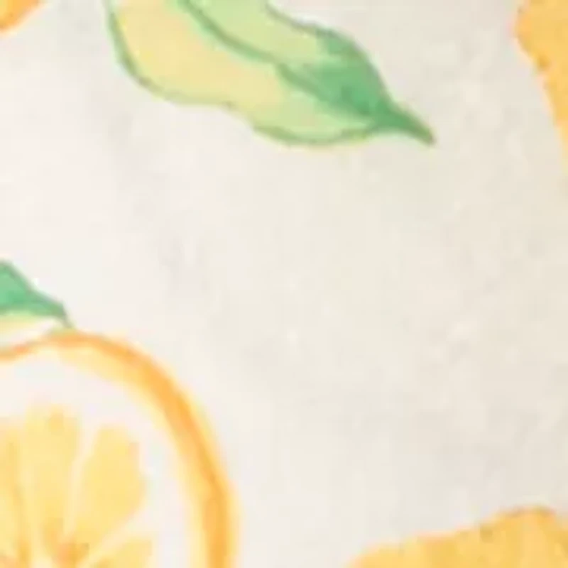 Women's Lemon Peplum Peasant Blouse