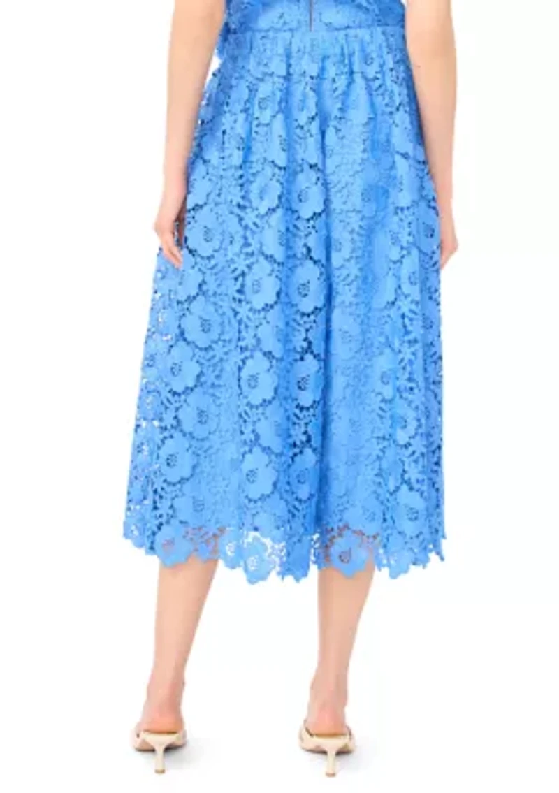 Women's A-Line Lace Skirt