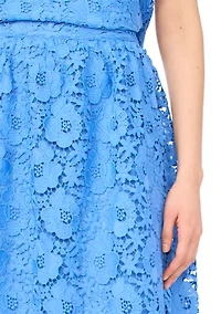 Women's A-Line Lace Skirt
