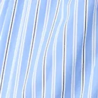 Women's Striped Tiered Midi Shirtdress