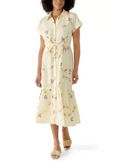 Women's Floral Midi Dress