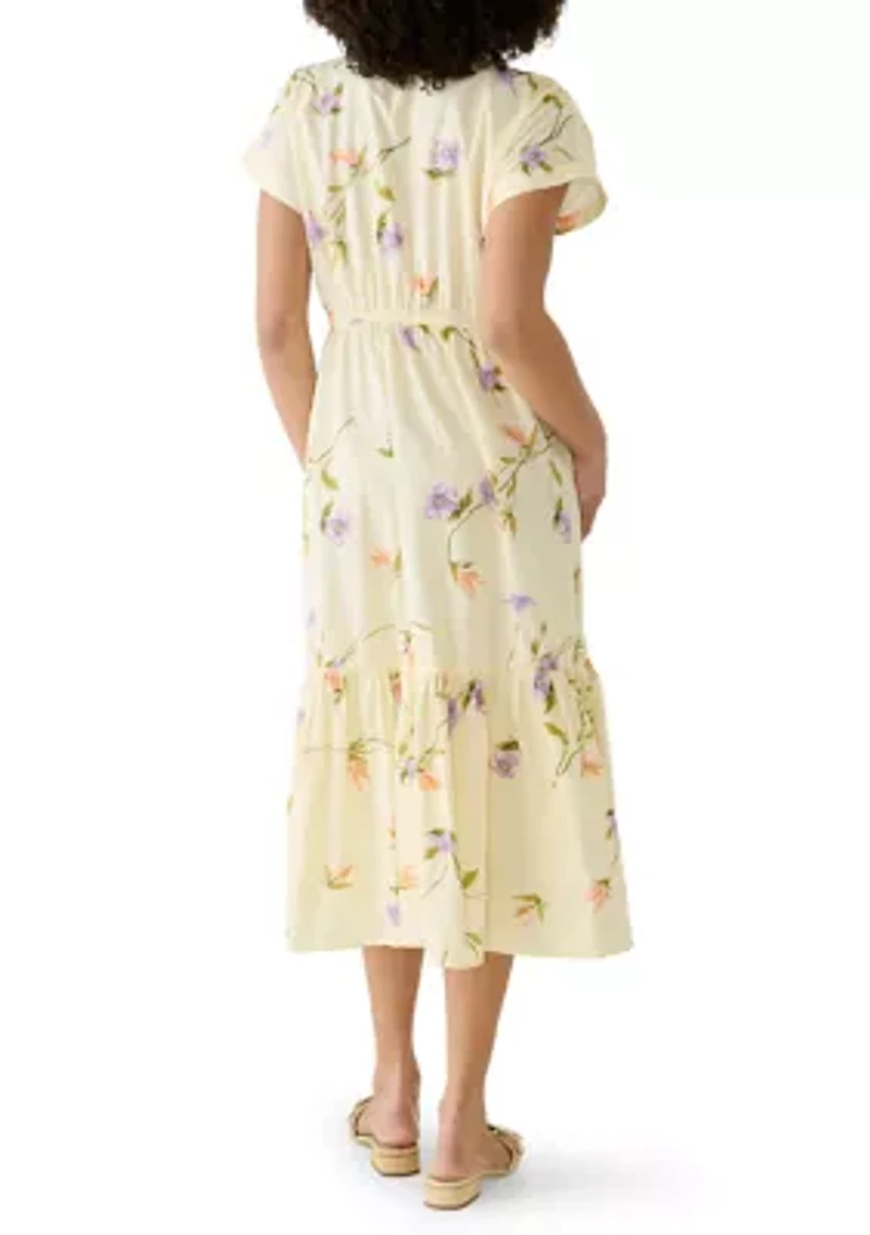Women's Floral Midi Dress