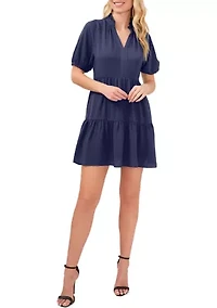Drapey Gauze Baby Doll Dress