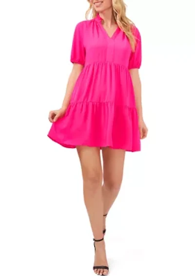 Drapey Gauze Baby Doll Dress