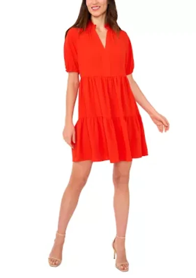 Drapey Gauze Baby Doll Dress