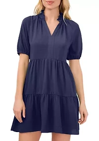 Drapey Gauze Baby Doll Dress