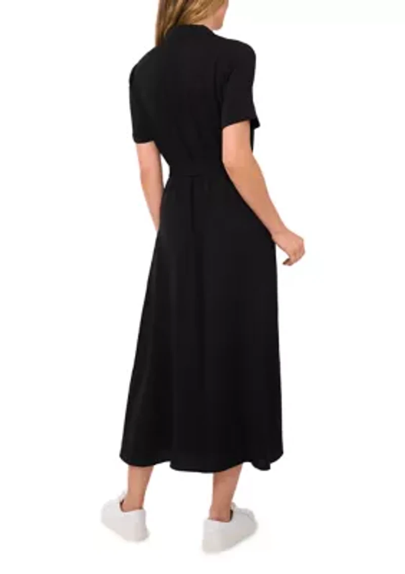 Women's Short Sleeve Shirtdress
