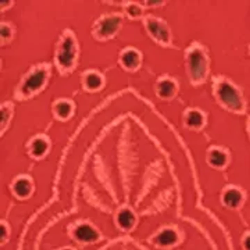 Women's Eyelet Cotton Top