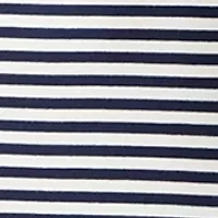 Women's Striped Knit Midi Dress