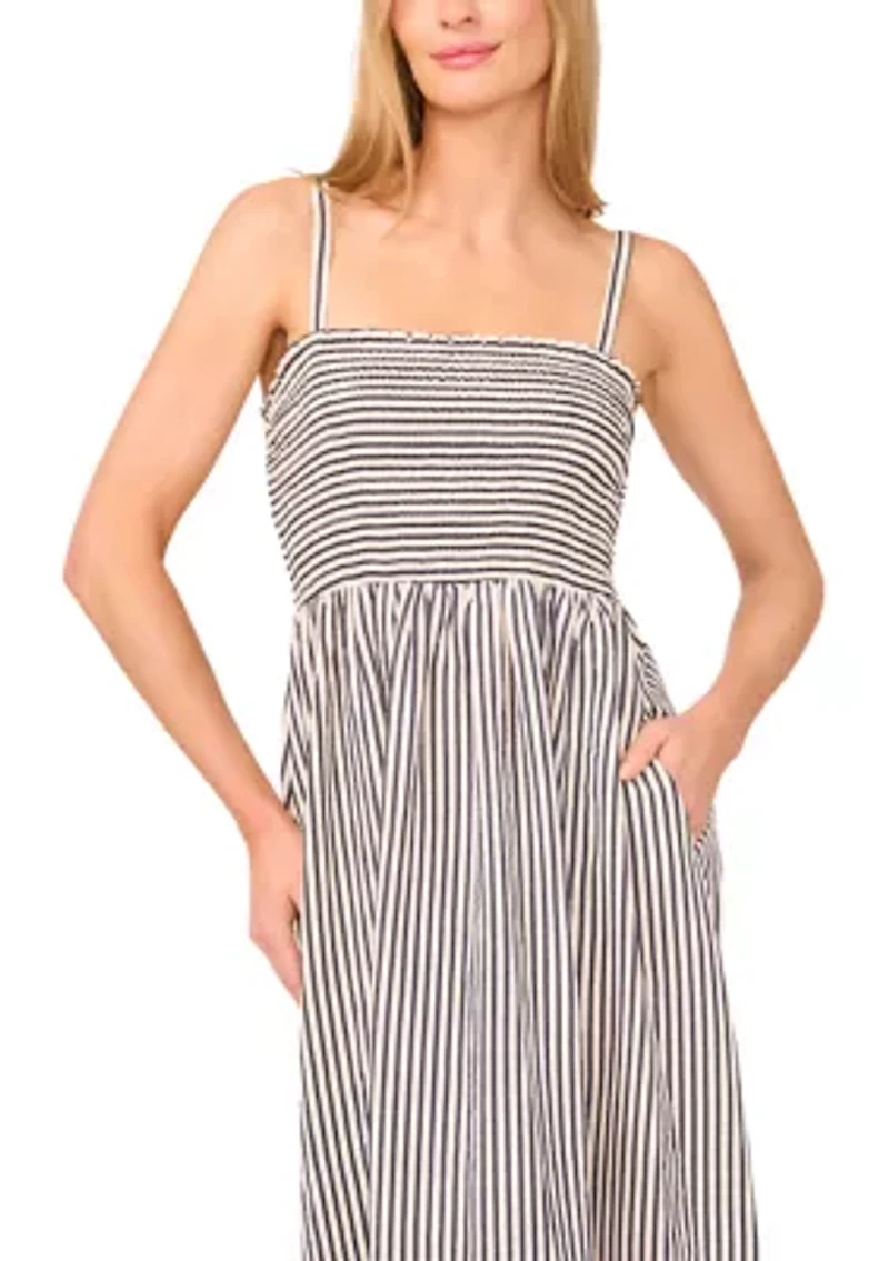 Women's Strap Midi Dress