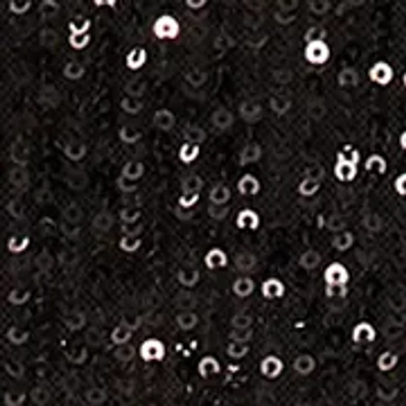 Women's Long Sleeve Sequin Crew Neck T-Shirt